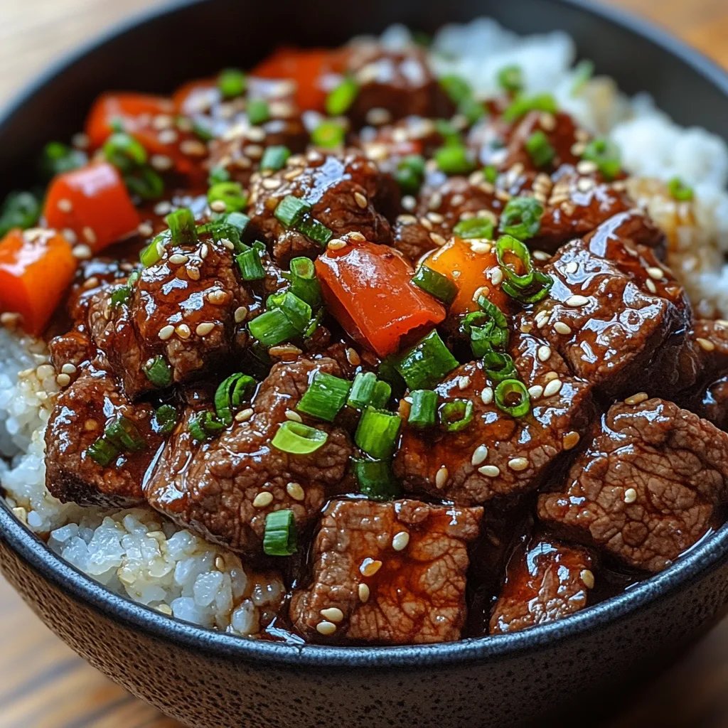 Bœuf Coréen Épicé à la Mijoteuse : Une Recette Incroyable Ultime