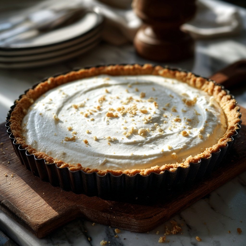 Tarte légère au yaourt glacé