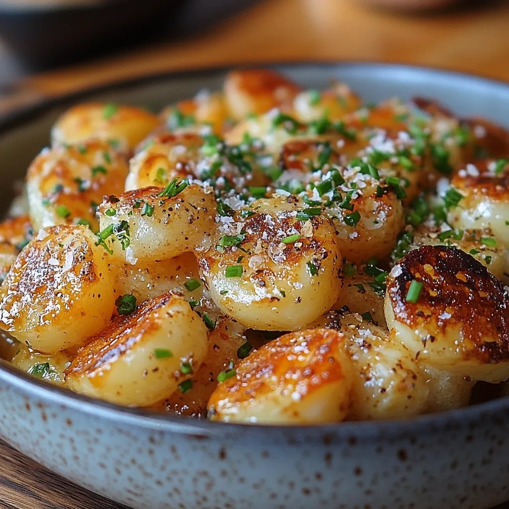 Salade de Pommes de Terre Écrasées Croustillantes : Une Recette Incroyable Ultime