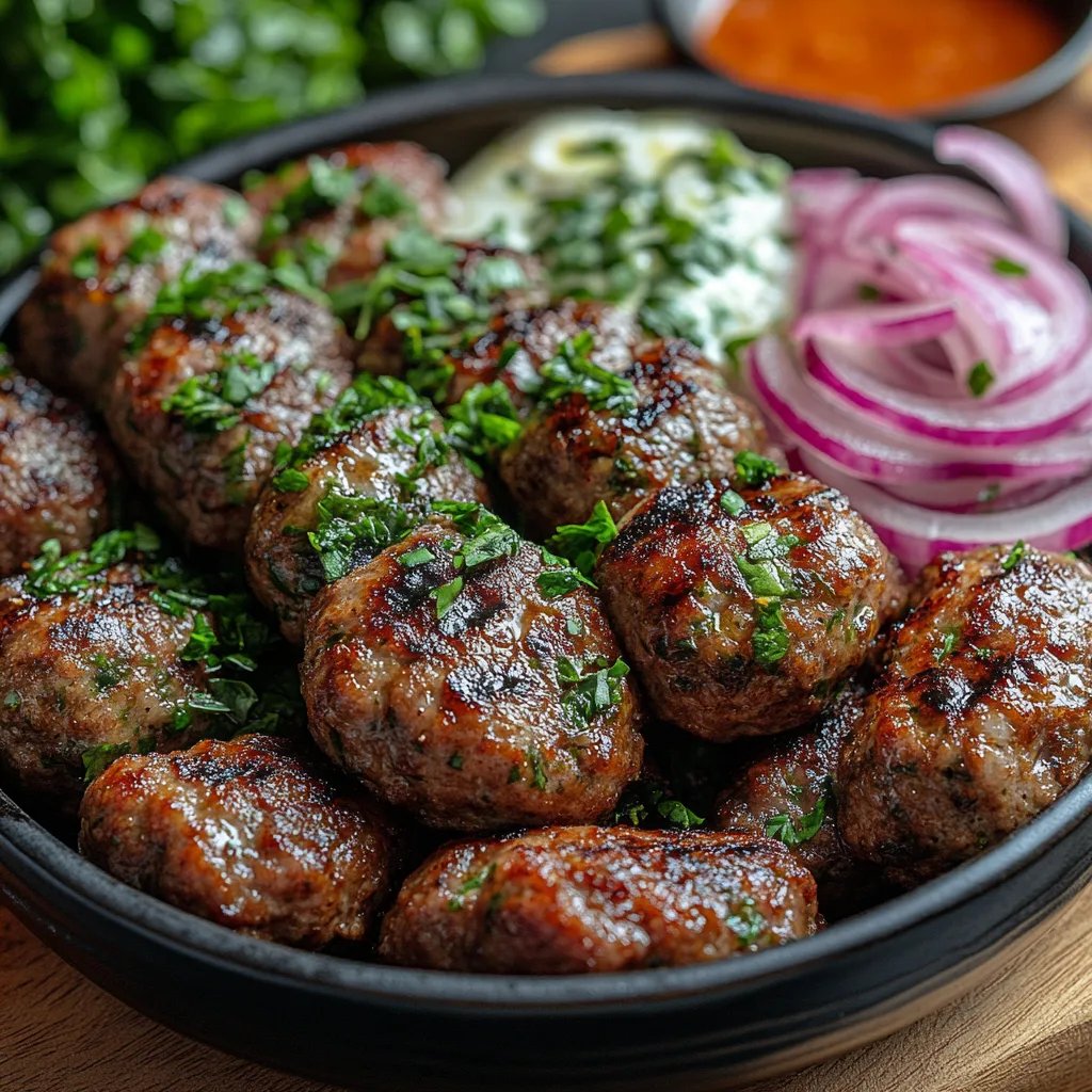 Kofta de Bœuf du Moyen-Orient : Une Recette Incroyable Ultime