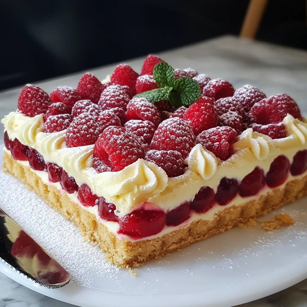Gâteau Framboises et Amandes : Une Recette Incroyable Ultime