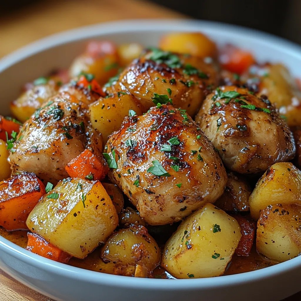 Poulet et légumes maison à l’Instant Pot : Une Recette Incroyable Ultime