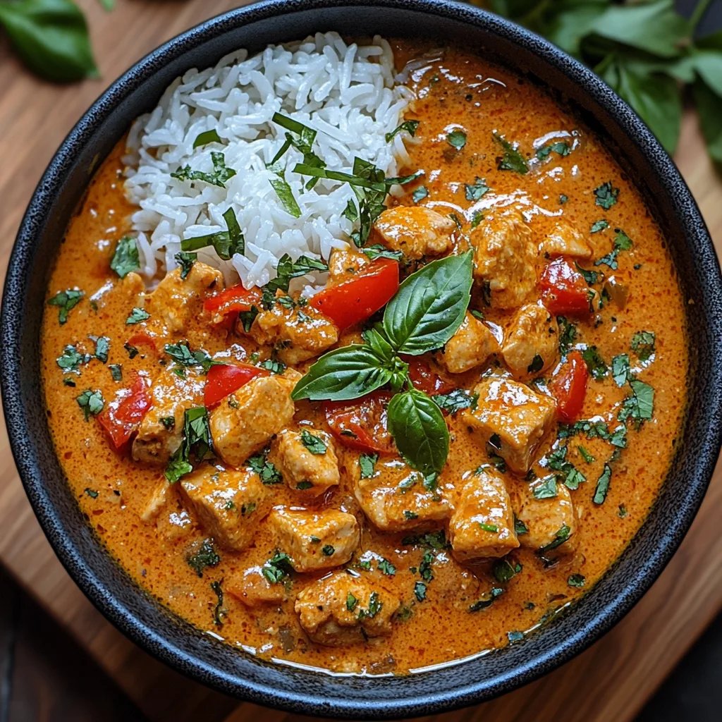 Curry de Poulet Panang : Une Recette Incroyable Ultime