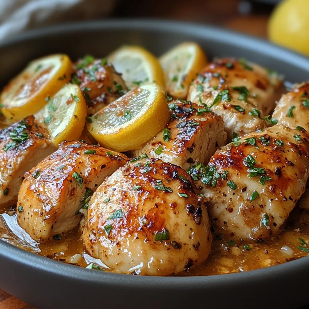 Poulet Citron Ail à l'Instant Pot : Une Recette Incroyable Ultime