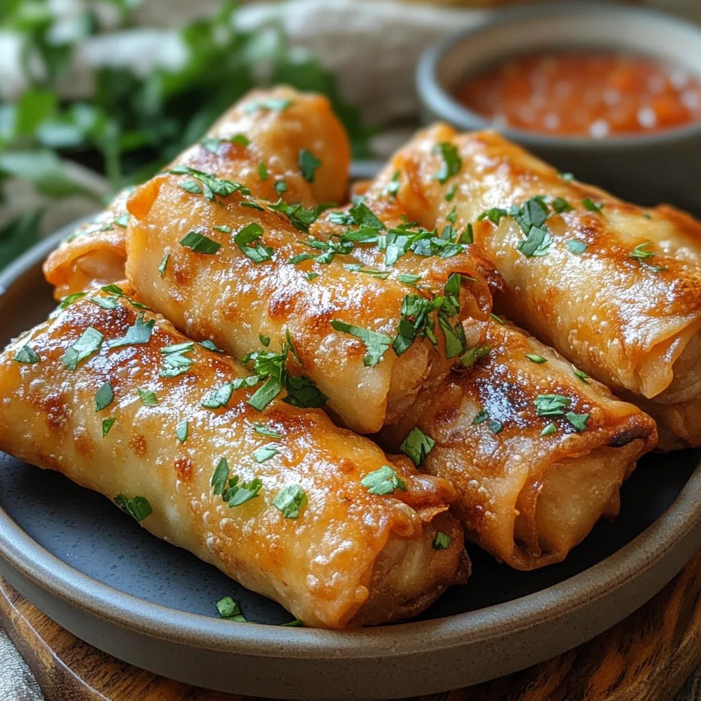 Meilleurs rouleaux de printemps faits maison à la friteuse à air : Une Recette Incroyable Ultime