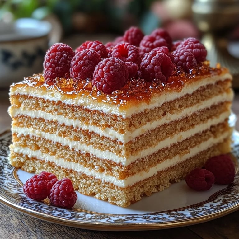 <p>Gâteau Russe au Miel : Une Recette Incroyable Ultime à Découvrir</p>