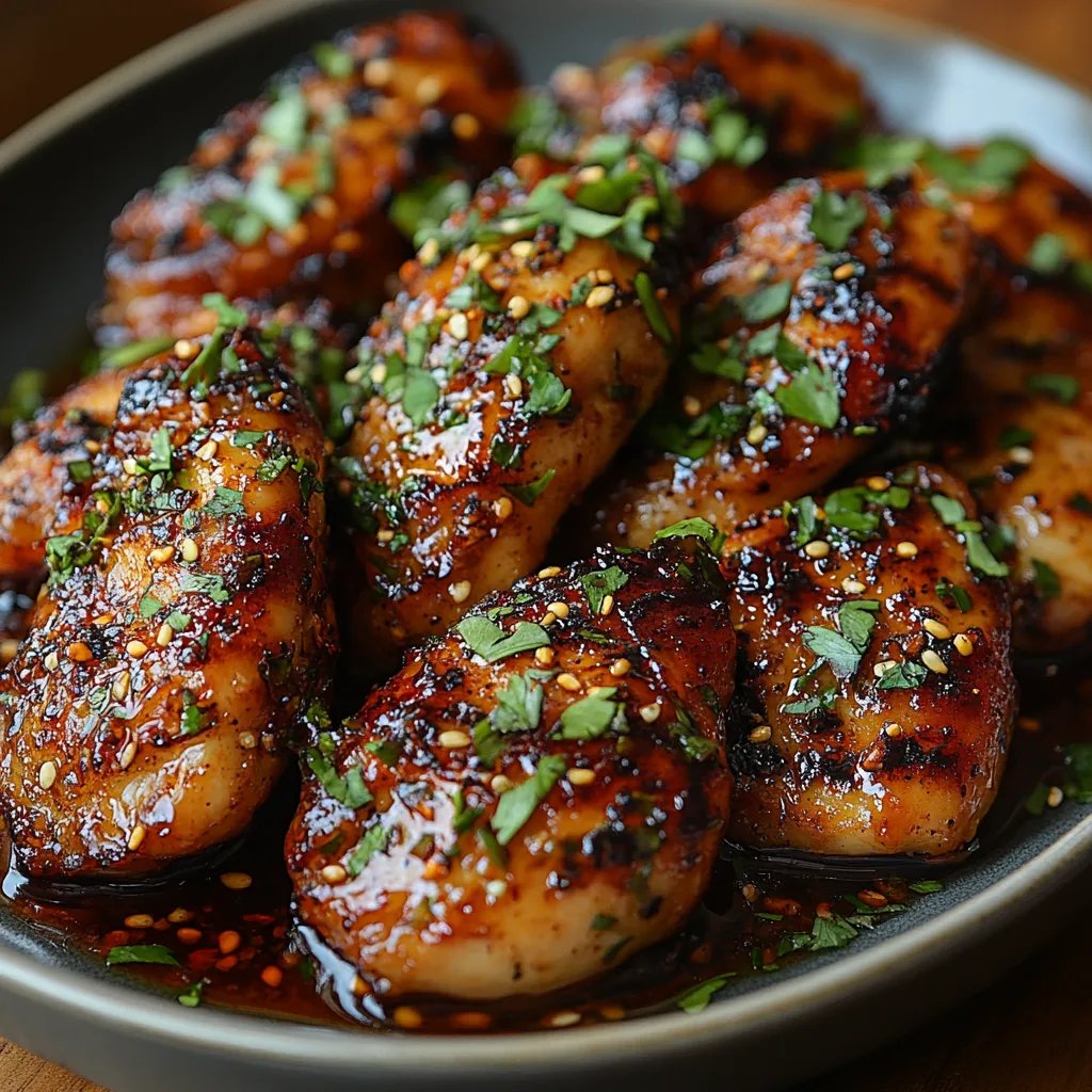 Poitrines de poulet au miel épicé cuites au four : Une Recette Incroyable Ultime