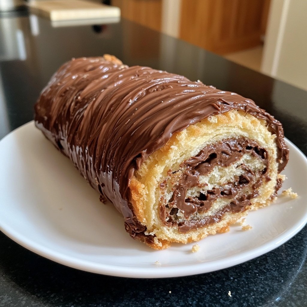 La recette de la bûche roulée chocolat