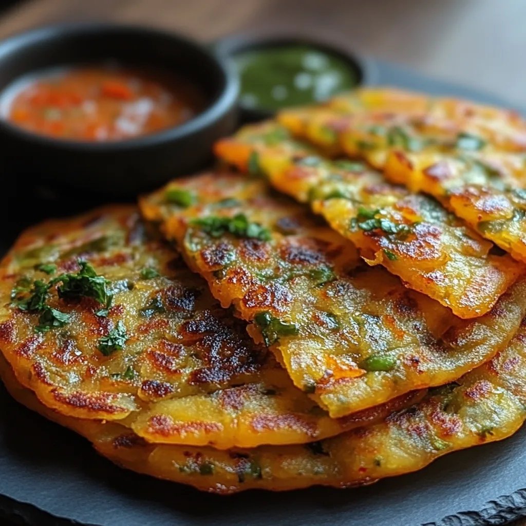 Moong Dal Chilla – Crêpes Salées aux Lentilles : Une Recette Incroyable Ultime