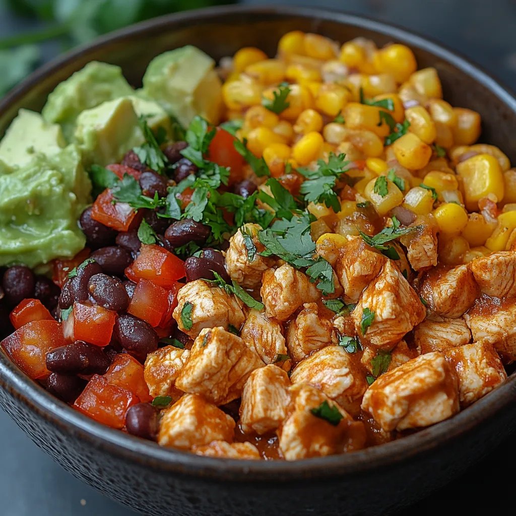 Bols de Burrito au Poulet à la Mijoteuse : Une Recette Incroyable Ultime