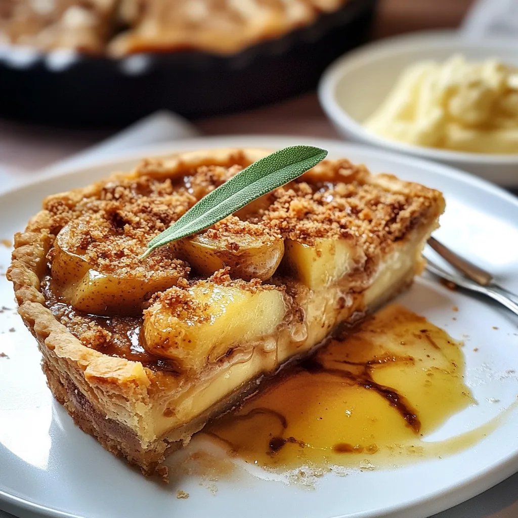 Tarte aux Pommes Hollandaise : Une Recette Incroyable Ultime