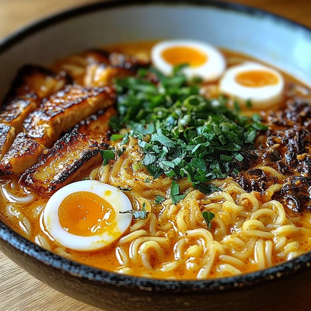 <p>Ramen Épicé au Curry de Coco : Une Recette Incroyable Ultime</p>