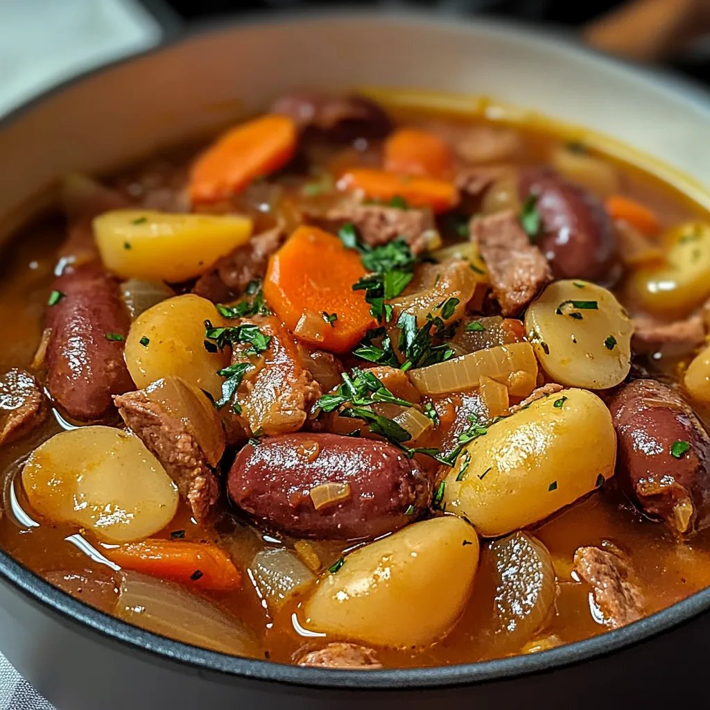 Potée aux Saucisses et Légumes : La Recette Incroyable Ultime