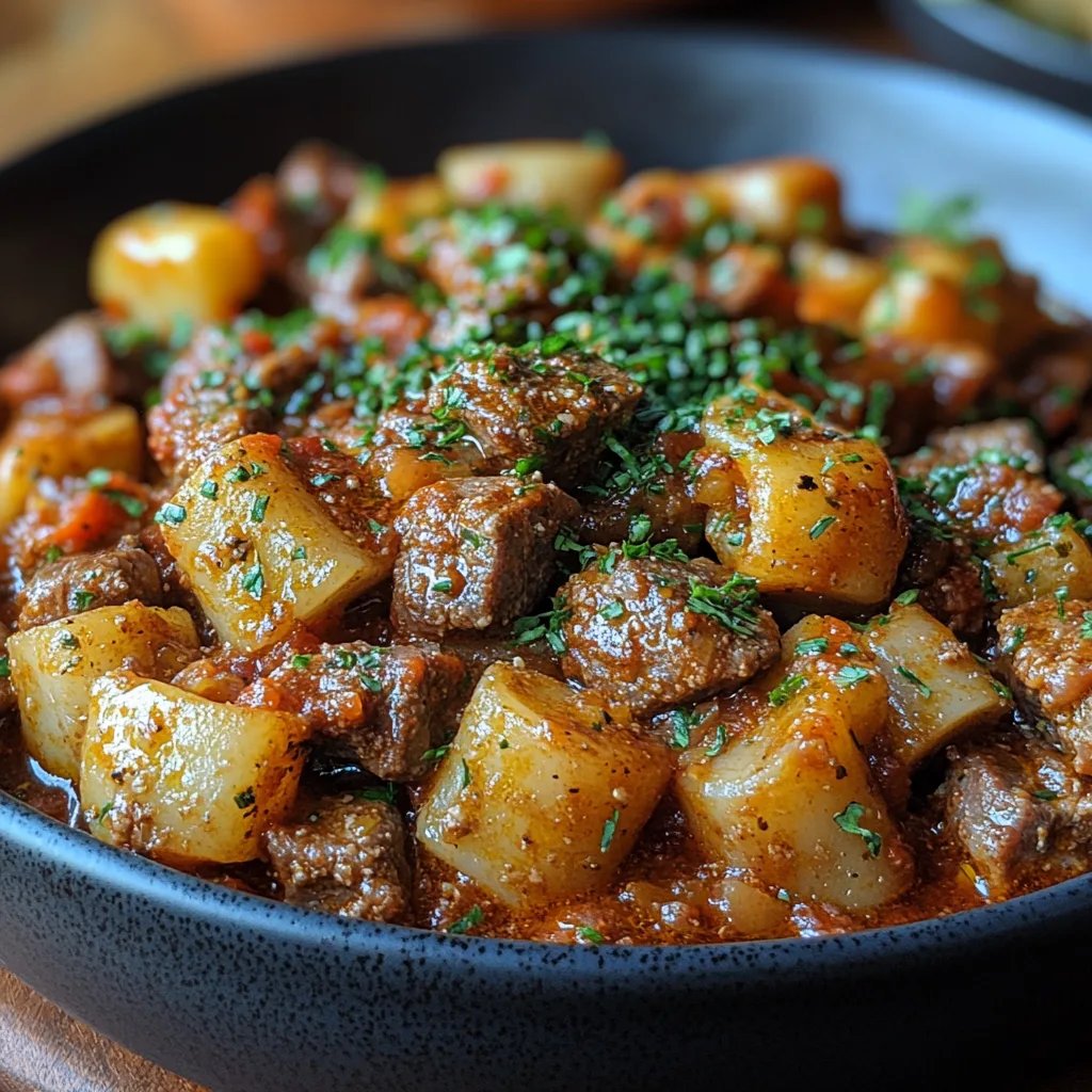 Le meilleur ragoût de bœuf et de porc braisé : Une recette incroyable ultime