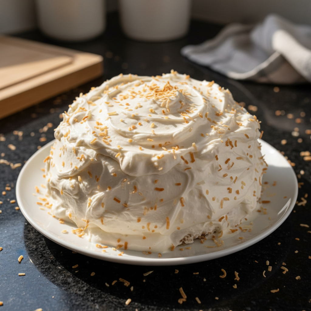 Gâteau à la Crème de Noix de Coco de Galentine