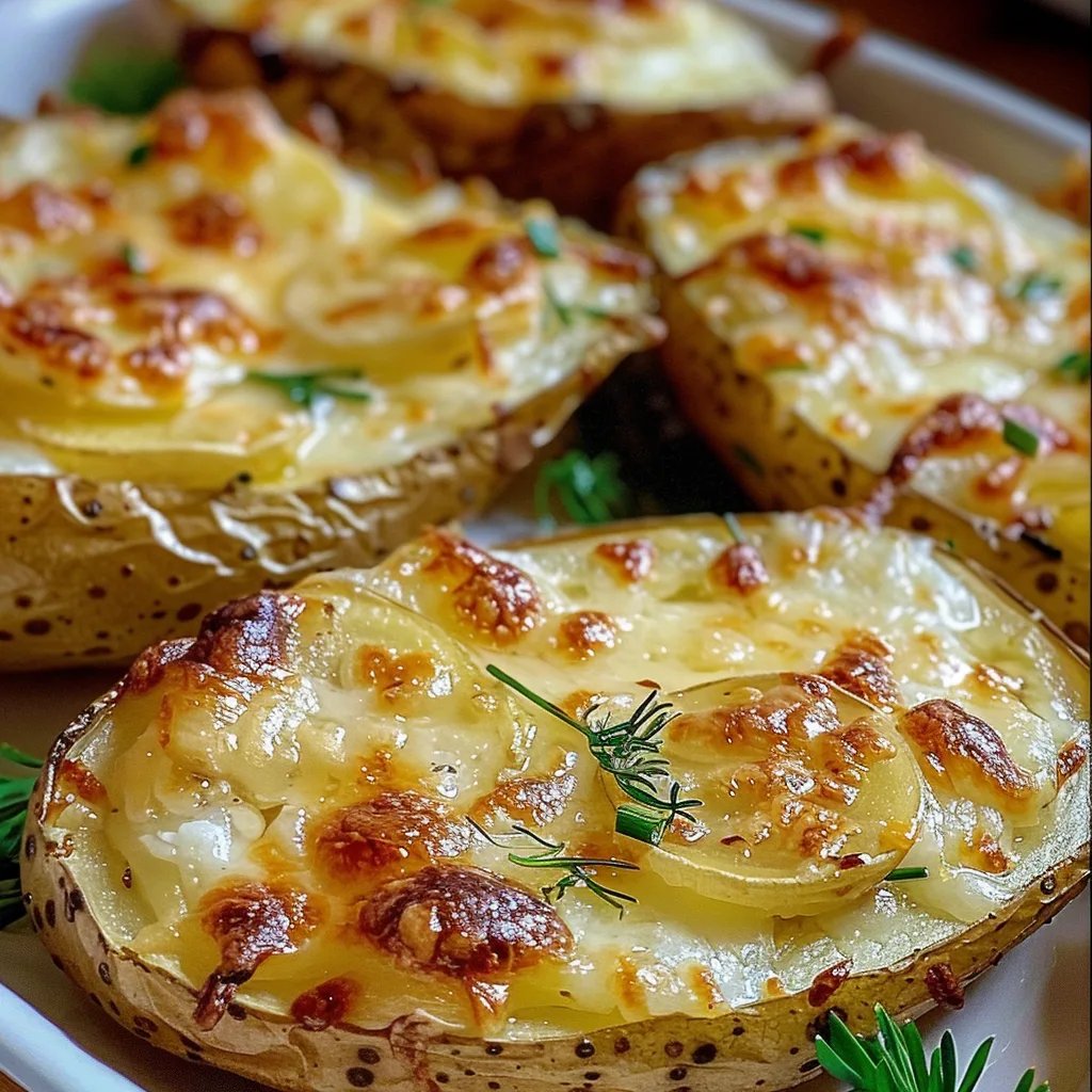 Pommes de Terre Graténées au Fromage