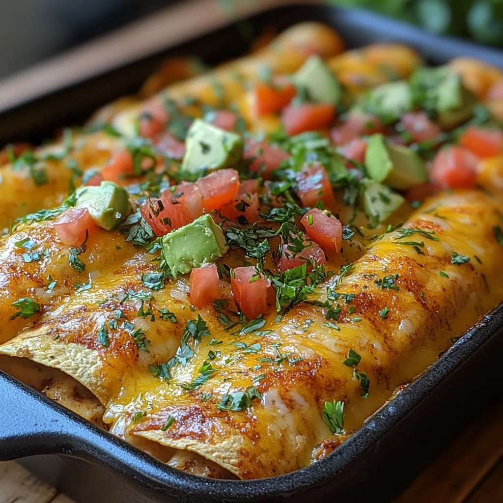 Enchiladas au Poulet Sans Produits Laitiers : Une Recette Incroyable Ultime