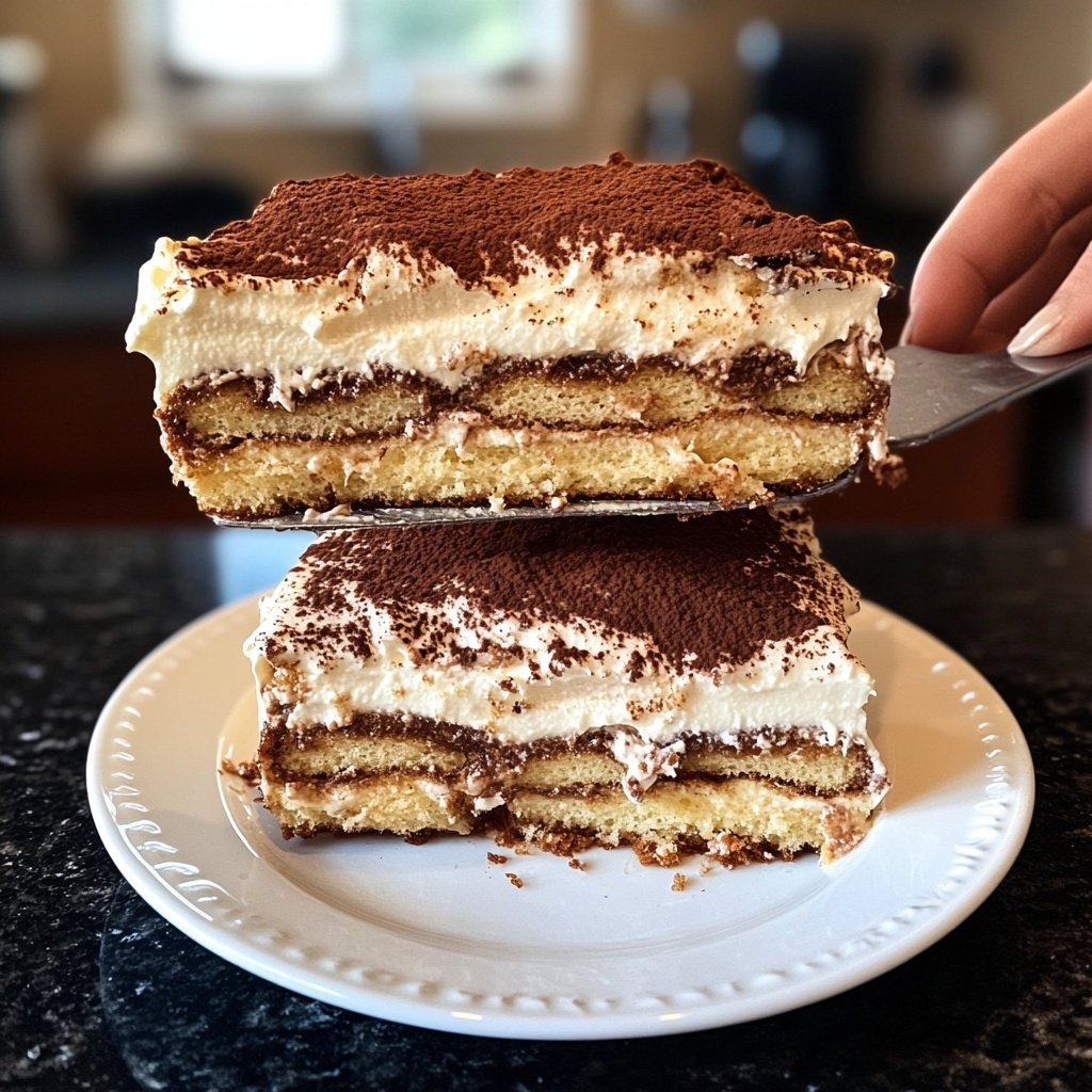 Recette de Bûche Tiramisu Onctueuse Facile