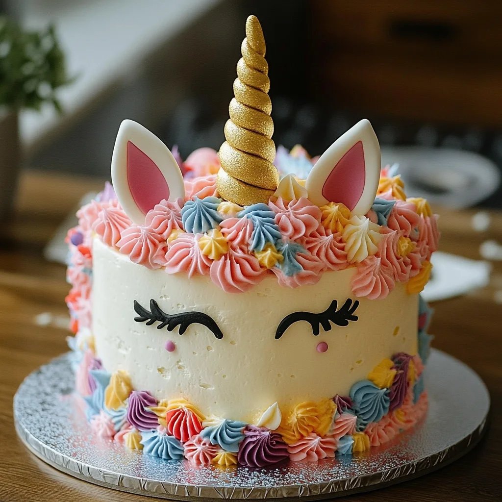 Gâteau Licorne Simple et Féérique : Une Recette Incroyable Ultime