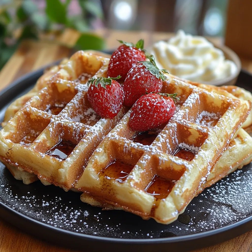 Gaufres Légères et Croustillantes à la Farine d’Amande : Une Recette Incroyable Ultime