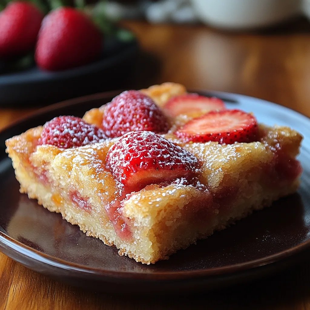 Barres aux Fraises Sans Gluten : Une Recette Incroyable Ultime