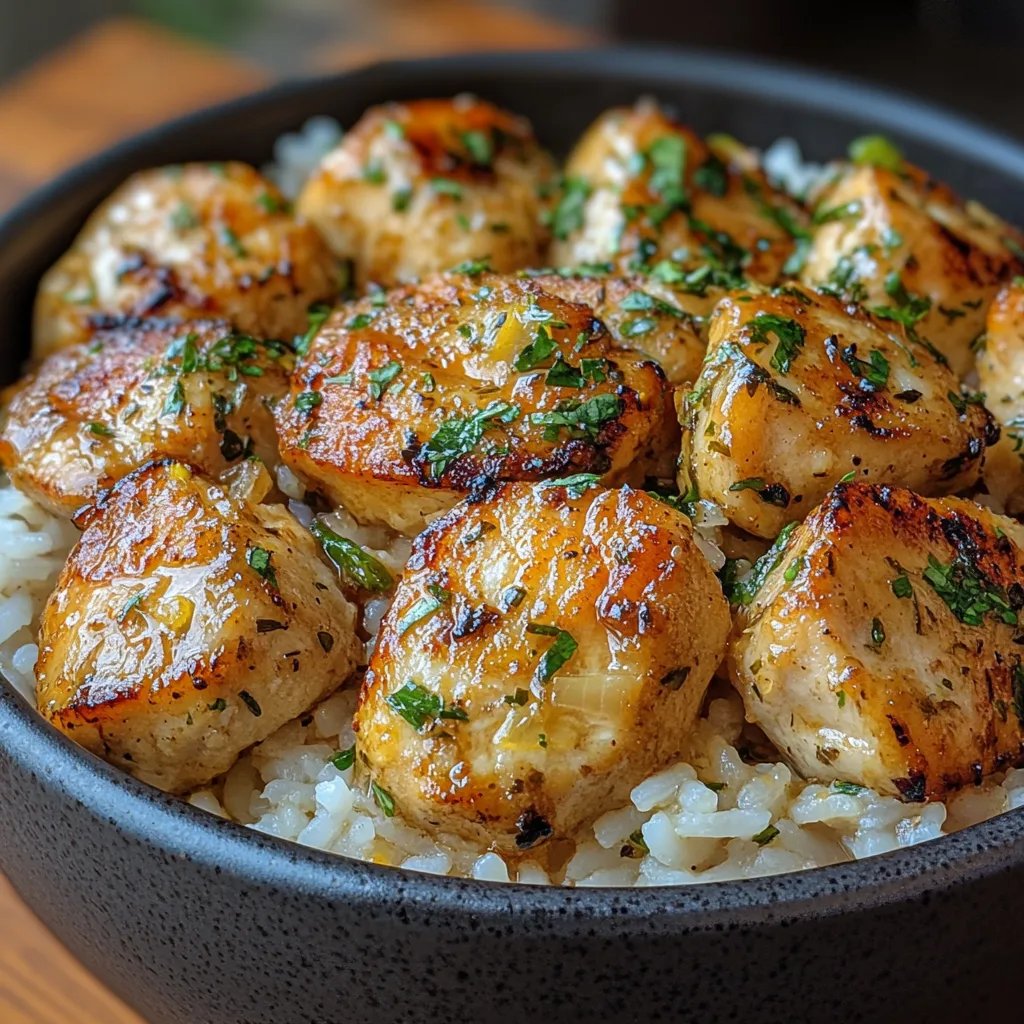 Poulet et Riz aux Herbes Citronnés à la Mijoteuse : Une Recette Incroyable Ultime