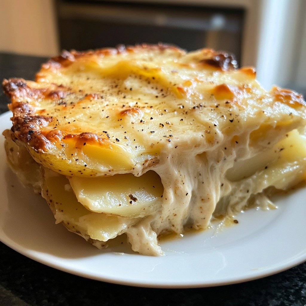 Gratin de pommes de terre à la façon traditionnelle