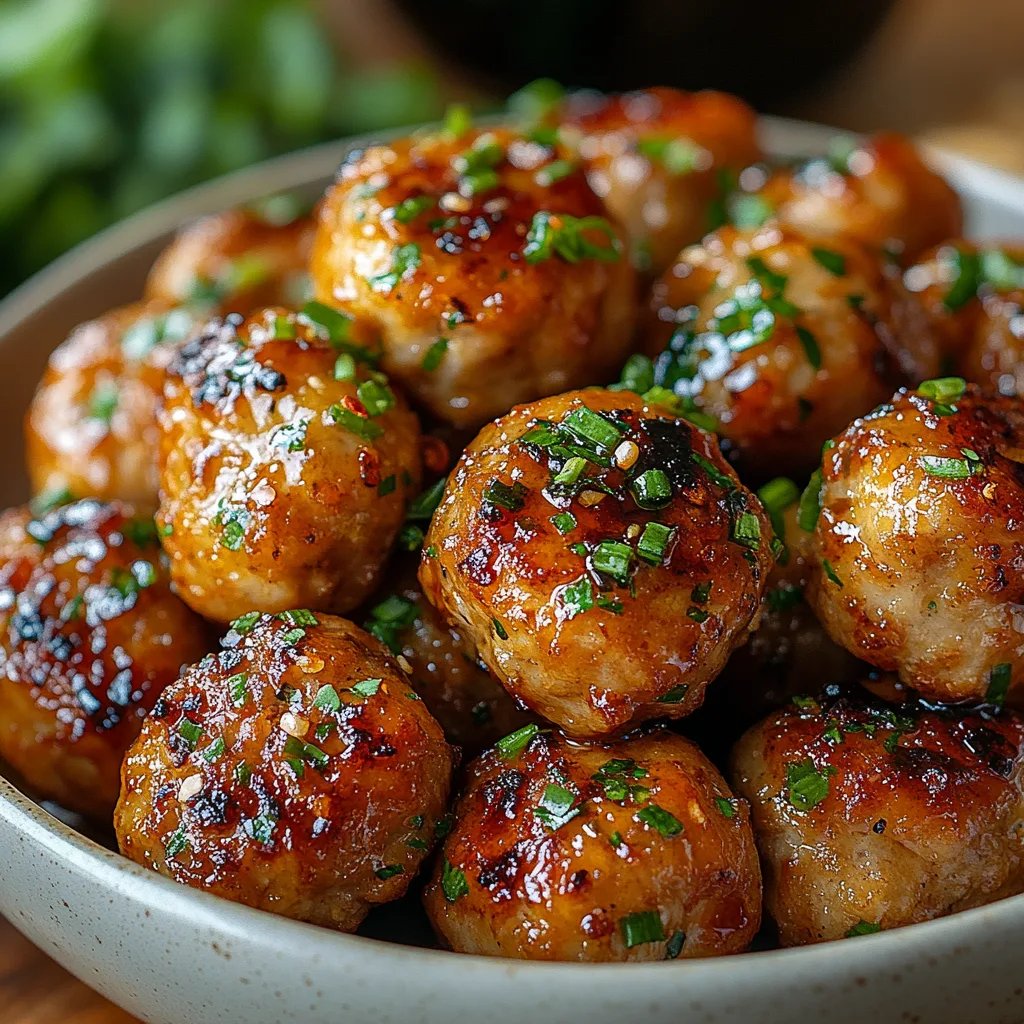 Boulettes de Poulet Piquantes à la Friteuse à Air : Une Recette Incroyable Ultime