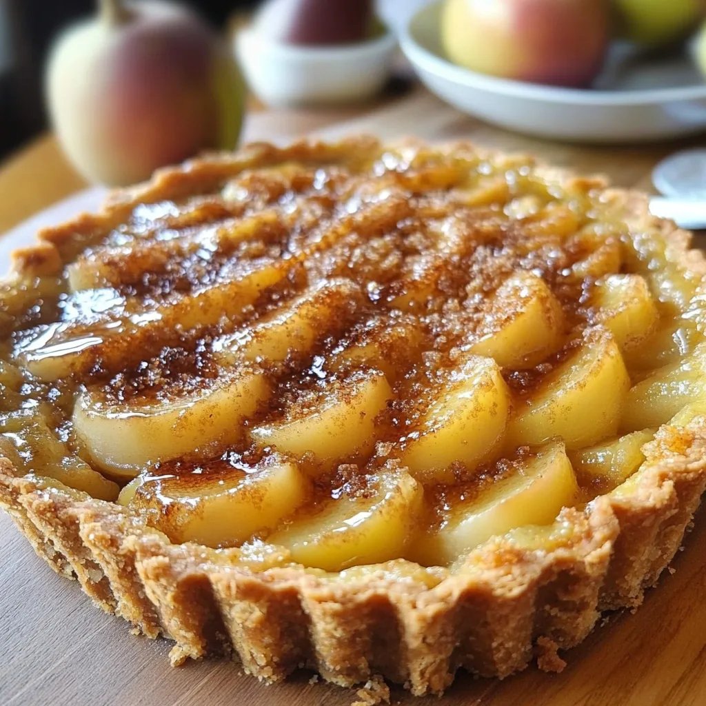 Tarte aux Pommes Façon Crème Brûlée : Une Recette Incroyable Ultime à Tester