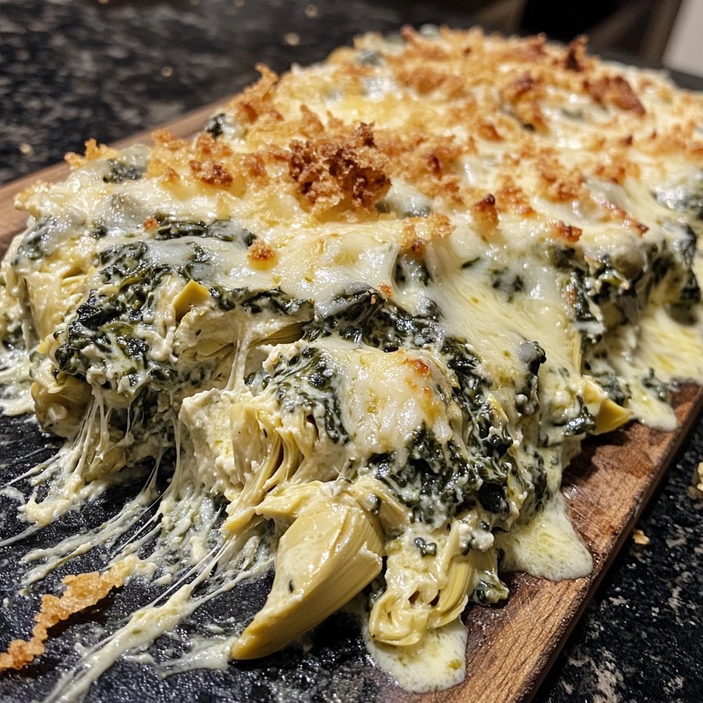 Spinat Artischocken Dip