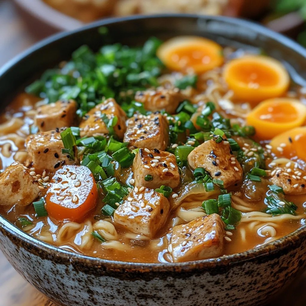 Soupe Miso Ramen Végétalienne à la Mijoteuse : Une Recette Incroyable Ultime