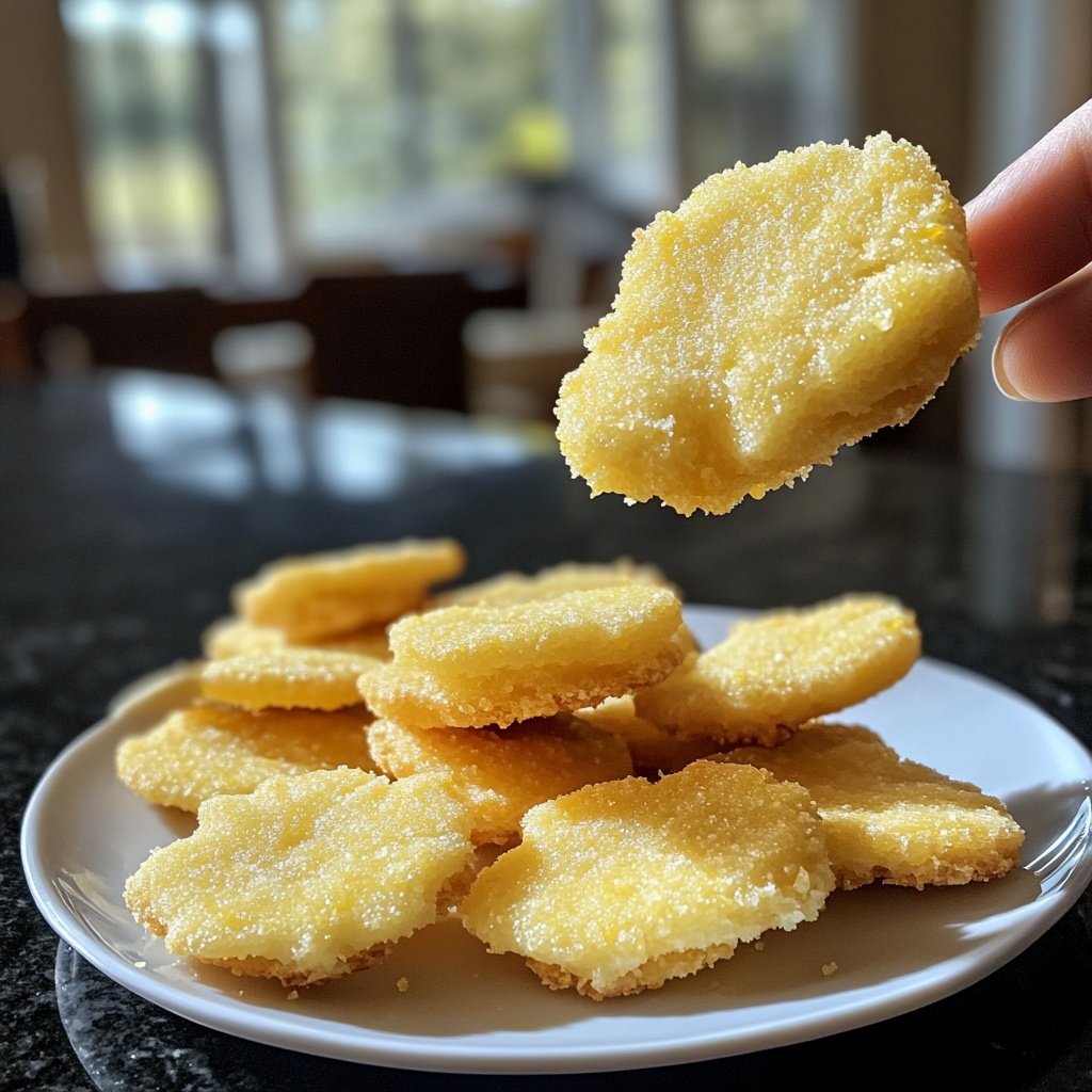 Biscuits sablés au citron, ou plutôt, petits citrons