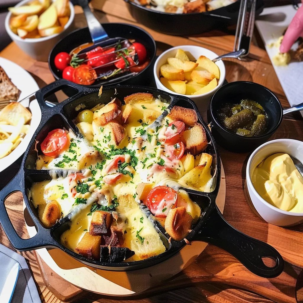 Raclette à la poêle