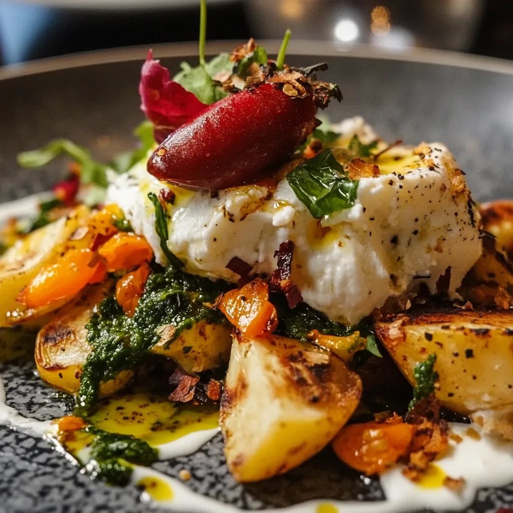 Potiron Rôti à la Burrata : Une Recette Incroyable Ultime