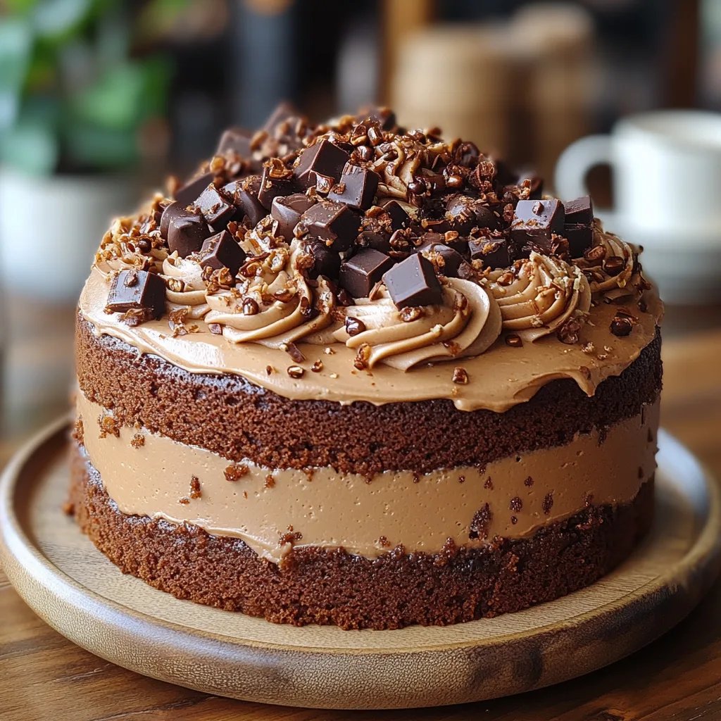 Gâteau au Café avec Glaçage Cappuccino : Une Recette Incroyable Ultime