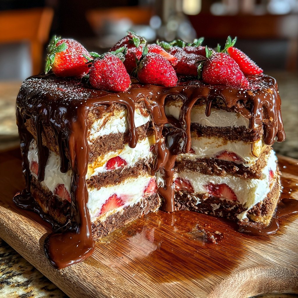 Explosion fraise chocolat de Dubaï