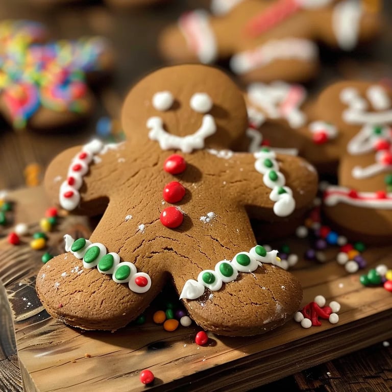 Gâteau Bonhomme en Pain d'Épice