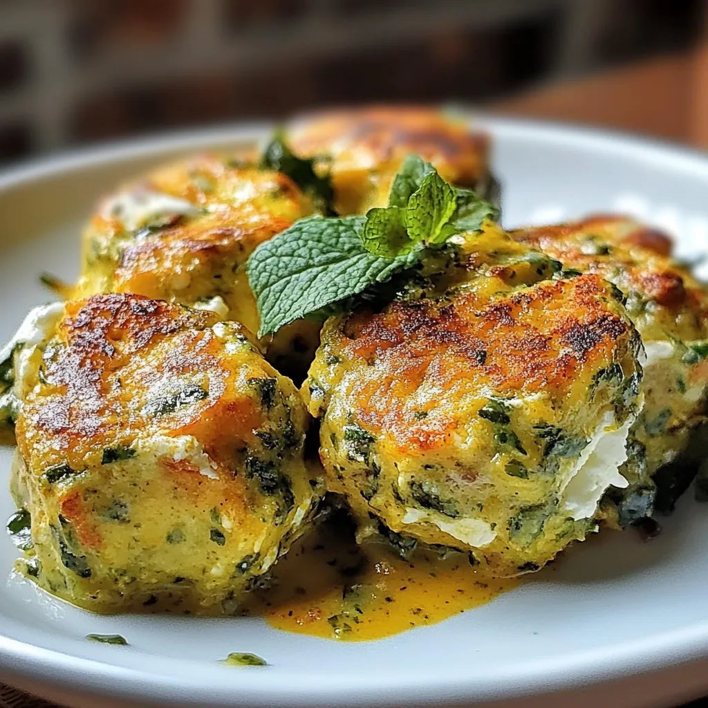 Boulettes de Courgettes & Feta à la Sauce Curry Menthe : Une Recette Incroyable Ultime