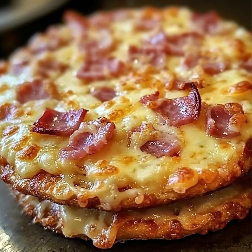 Cookies salés au jambon et au fromage